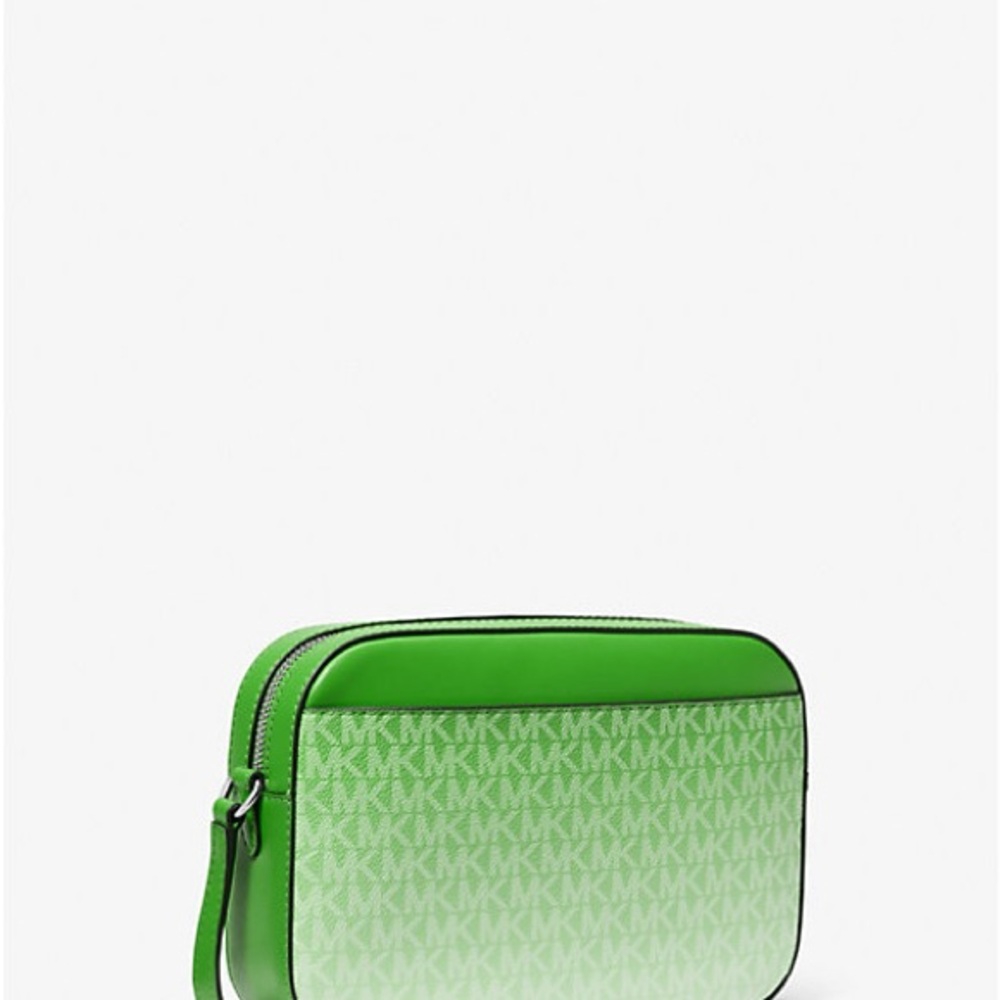 Michael Kors Jet Set Large Ombré Signature Logo Crossbody NWT priced to sale - Picture 8 of 11
